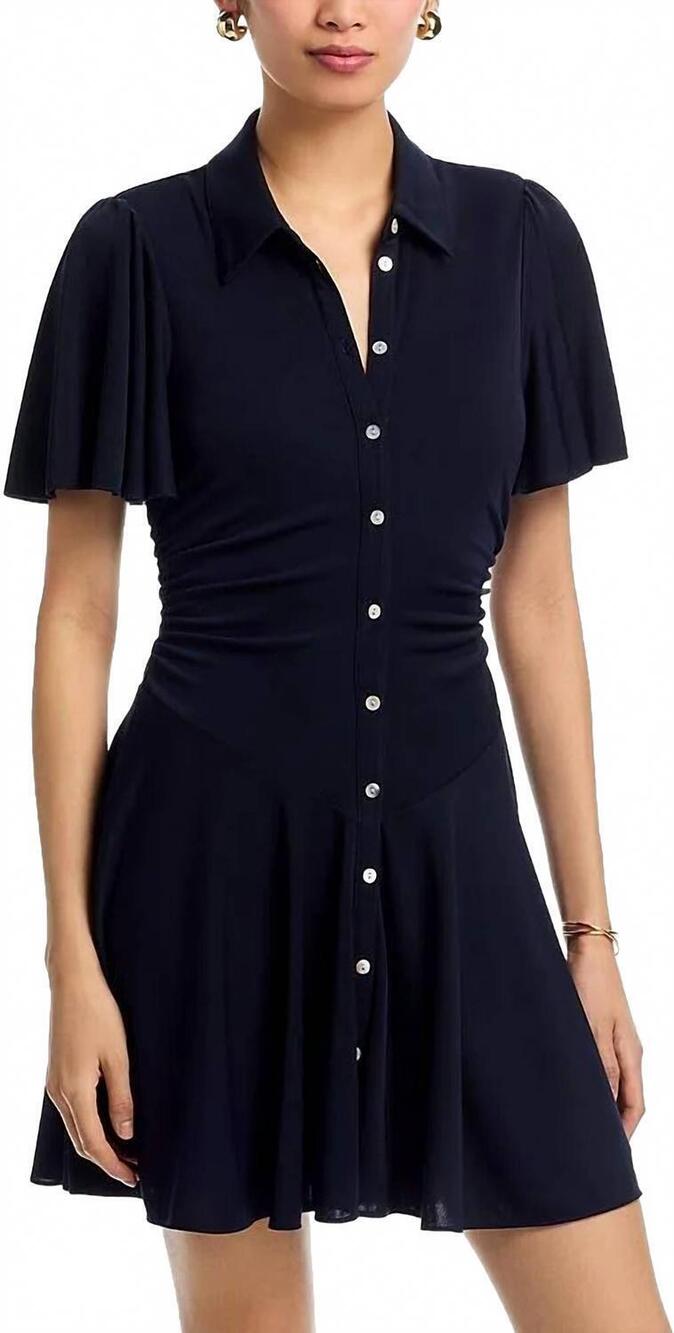 NEW CINQ A SEPT simi dress in black